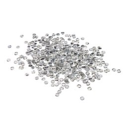METALLIC SEQUINS BUTTONS 8MM SILVER CRAFT WITH FUN 290857 CRAFT WITH FUN