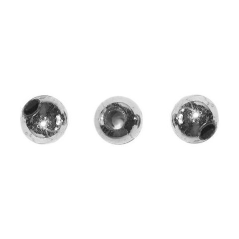 SILVER BEADS 5MM 40G TITANUM CRAFT-FUN SERIES