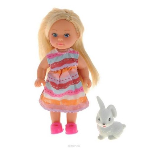 DOLL 12 CM EVI WITH ANIMALS SIMBA 105730513