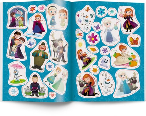 A4 DISNEY MALUCH FROZEN II STICKER PAINTING BOOK