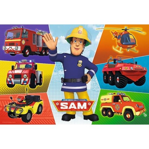 PUZZLE 100 PIECES FIREMAN'S VEHICLES TREFL 16354