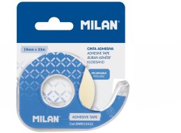 MILAN TAPE SELF-ADHESIVE INVISIBLE CRYSTAL 19MM X 33M WITH DISPENSER ON BLISTER