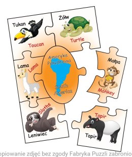 Animals of the World - Little Smart Puzzle