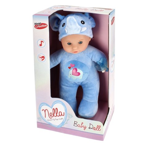 BABY DOLL 30 CM WITH ACCESSORIES SOFT NELLA MEGA CREATIVE 459771