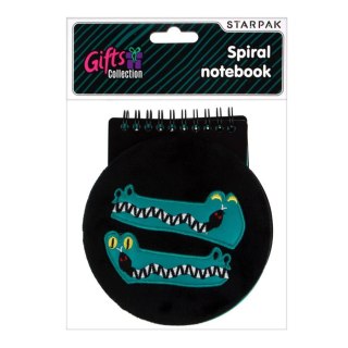 SPIRAL NOTEBOOK ALLIGATOR STARPAK 443824