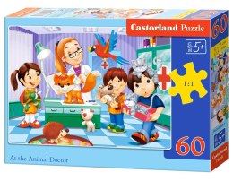 PUZZLE 60 PIECES AT THE ANIMAL DOCTOR CASTORLAND B-06847