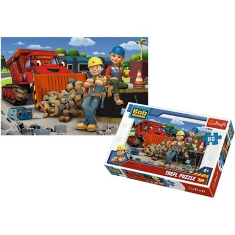 PUZZLE 60 PIECES BOB THE TREFL BUILDER 17300 TR