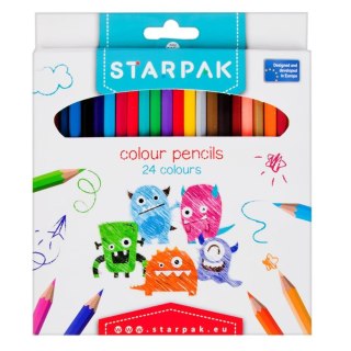 PENCILS 24 COLORS STARPAK 447728