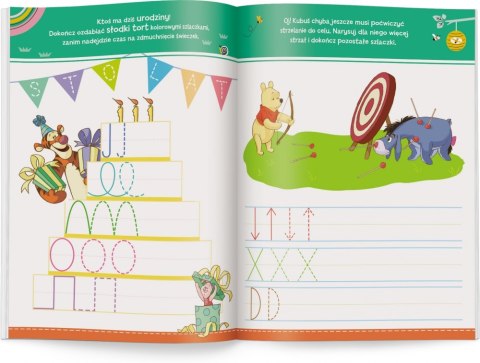 EDUCATION BOOK A4 MINNIE TRACKS AND LETTERS AM