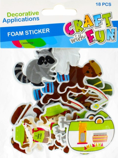 DECORATIVE EVA BIVOAK SELF-ADHESIVE CRAFT WITH FUN 480997