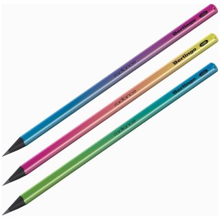 BERLINGO RADIANCE HB TRIANGULAR PENCIL, BLACK WOOD CDC