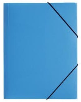 FILE WITH ERASER A4 TREND BLUE DURABLE 21613-13 DURABLE