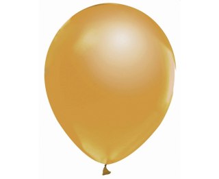 METALLIC BALLOONS C. GOLD, B&C, 30 CM, 10 PCS. GODAN