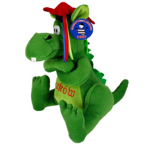 PLUSH TOY 22 CM WAVEL DRAGON SITTING IN A HAT DEEF DE.01486 DEEF