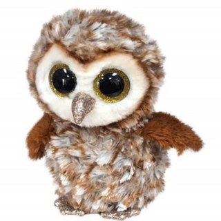 OWL PLUSH TOY 15 CM BROWN METEOR TY36326 METEOR