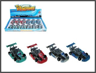 G-KART 13CM 4-COLORS HIPO