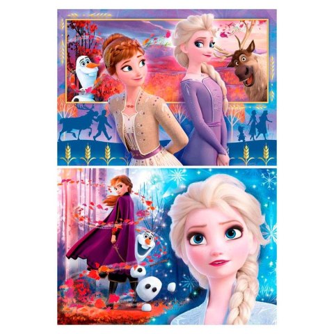 PUZZLE 2X60 PIECES FROZEN 2 CLEMENTONI 21609 CLEMENTONI