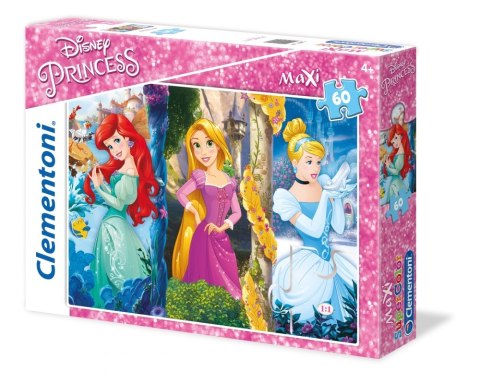 PUZZLE 60 PIECES MAXI PRINCESS CLEMENTONI 26416 CLEMENTONI