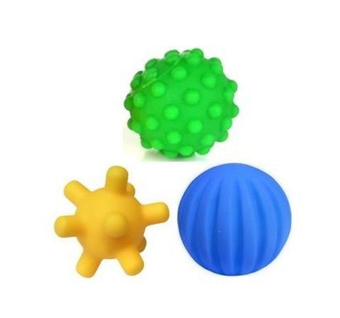 SPISZCZEK SENSORY BALLS 3PCS AM 450 AM TOYS