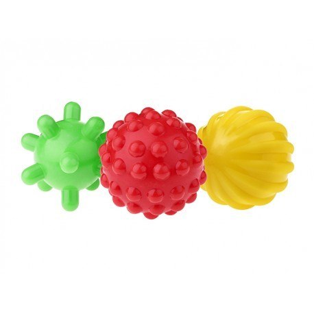 SPISZCZEK SENSORY BALLS 3PCS AM 450 AM TOYS