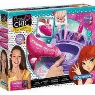 CREATIVE SET CRAZY CHIC GLOSSY NAILS CLEMENTONI 78291 CLEMENTONI