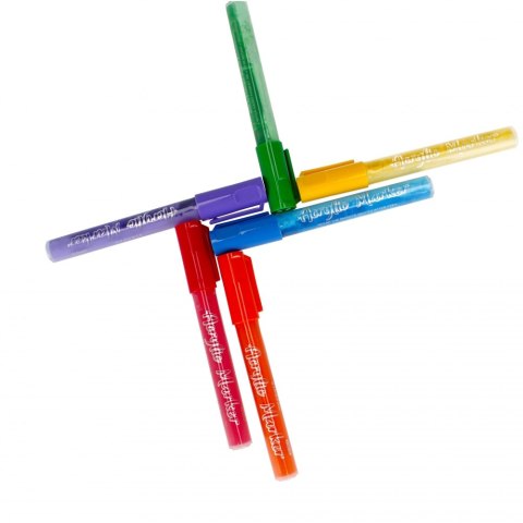 ACRYLIC MARKER 6 COLORS 12/72 STARPAK