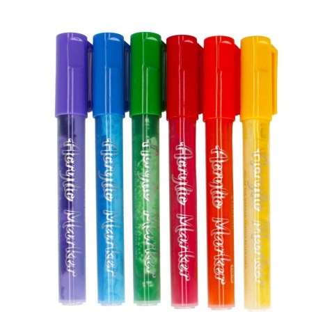 ACRYLIC MARKER 6 COLORS 12/72 STARPAK