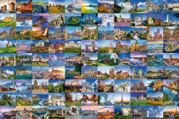 Ravensburger: Puzzle 3000 pieces. - 99 Views of Europe
