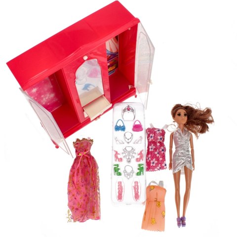 DOLL 31CM PLUS WARDROBE PLUS ACCESSORIES MEGA CREATIVE 459475