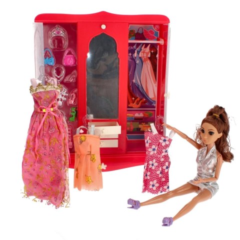 DOLL 31CM PLUS WARDROBE PLUS ACCESSORIES MEGA CREATIVE 459475