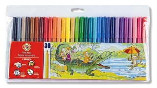 30 COLORS KOH-I-NOOR 7710/2CJ REMOVER PEN