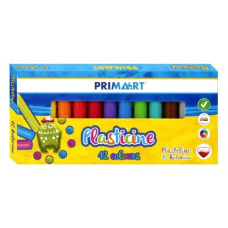 PLASTICIN 12 COLORS PRIMA ART 299705