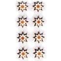 STICKERS CHRISTMAS 3D STARS CRAFT WITH FUN 501766 CRAFT WITH FUN