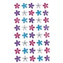 STICKERS FLOWERS GLITTER CRAFT WITH FUN 501872 CRAFT WITH FUN