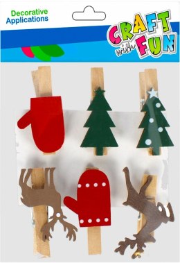 DECORATIVE BUCKLES MIX CHRISTMAS CRAFT WITH FUN 501911 CRAFT WITH FUN