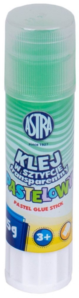 GLUE STICK 15G PASTEL TRANSPARENT PUD A 24 ASTRA 401121001