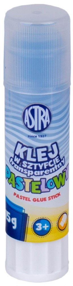 GLUE STICK 15G PASTEL TRANSPARENT PUD A 24 ASTRA 401121001