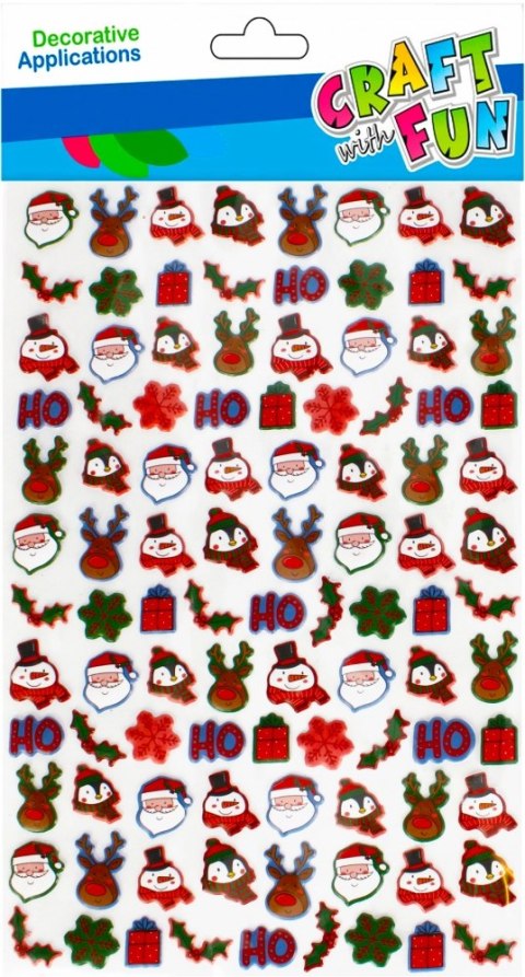 STICKERS CHRISTMAS MINI CRAFT WITH FUN 501877 CRAFT WITH FUN