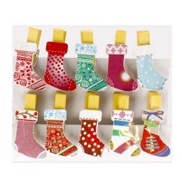DECORATIVE BUCKLES SOCKS CHRISTMAS CRAFT WITH FUN 501909 CRAFT WITH FUN