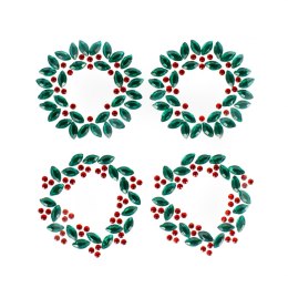 DECORATION SELF-ADHESIVE CHRISTMAS CRYSTALS ORNAMENT CRAFT WITH FUN 501890 CRAFT WITH FUN
