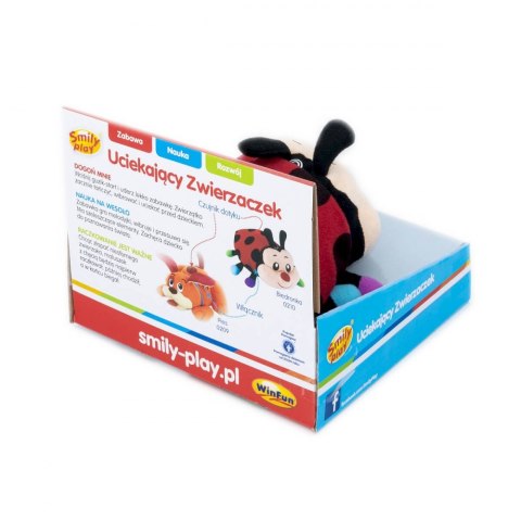 FABRIC TOY ESCAPE LADYBUG SMILY PLAY 0210