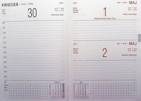 BOOK CALENDAR A5 HARDCOVER JUPITER BLACK AND RED OPUS 808847 OPUS