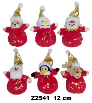 PLUSH TOY ANIMALS 11CM SANTA SUN-DAY