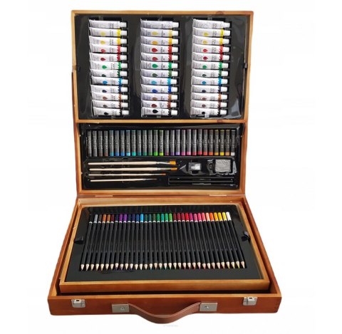 ART SET 168 pcs. WOODEN CASE FOL BENIAMIN 610373 BE BENIAMIN