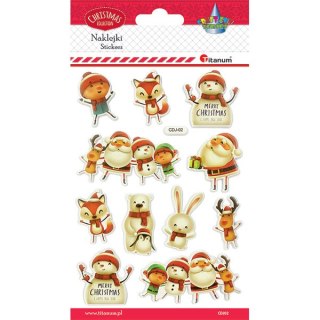 BIG STICKERS CHRISTMAS TITANUM CRAFT-FUN SERIES HASTA