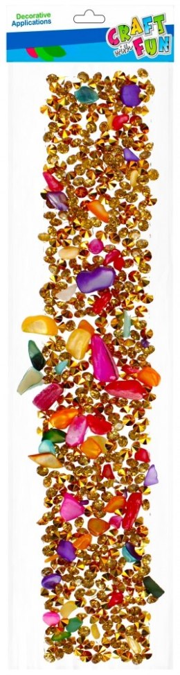 DECORATIVE CRYSTAL COLOR STONES CRAFT WITH FUN 501439 CRAFT WITH FUN
