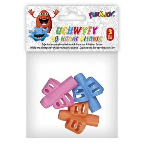 HANDLES FOR LEARNING TO WRITING 3 PCS. FUN&JOY HASTA