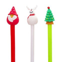 Christmas pen in the shape of Santa Claus - box of 24 pieces