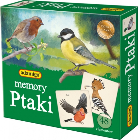 GAME MEMORY BIRDS ADAMIGO 7271