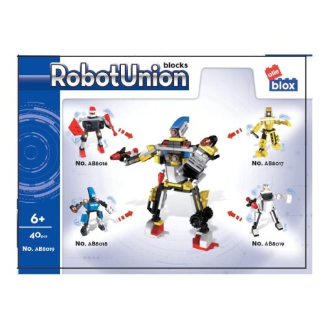 BUILDING BLOCKS 40 ELEMENTS ROBOT ALLEBLOX 492892 ALLEBLOX